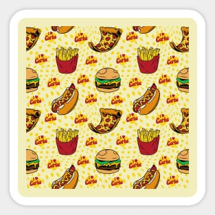 I Love Carbs Sticker